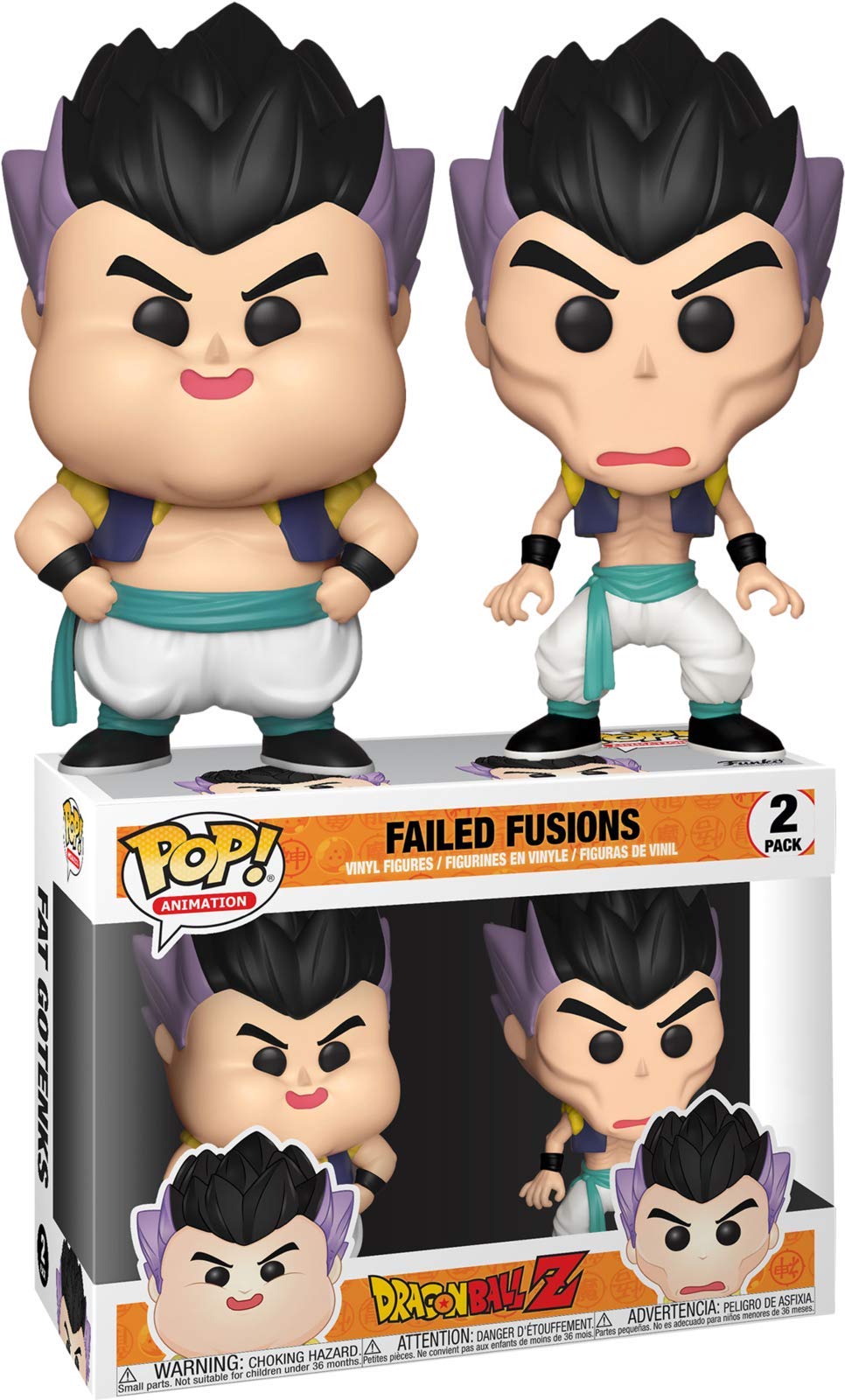 Funko Pop! Animation: Dragon Ball Z - Failed Fusions (Special Edition) 2-Pack