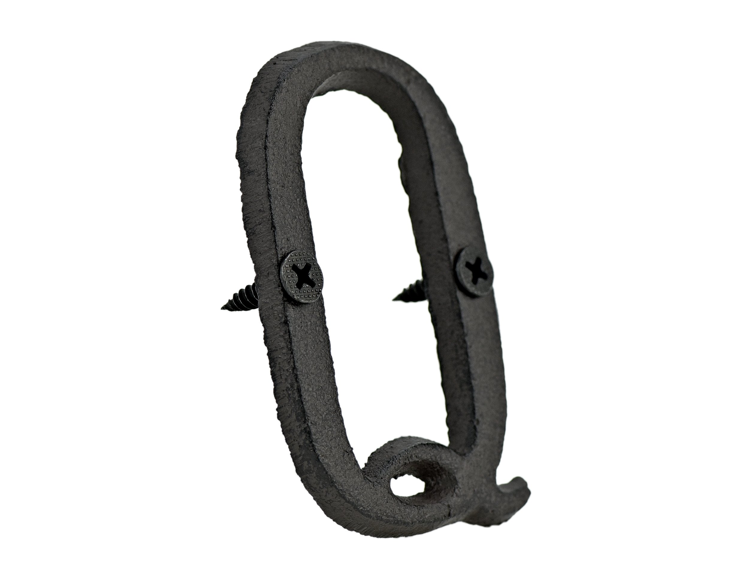 FiveSeasonStuff Vintage Decorative Cast Iron Letters with Mounting Screws (Q)