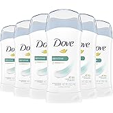 Dove Invisible Solid Antiperspirant Deodorant Stick for Women, 6 Count, Sensitive, For All Day Underarm Sweat & Odor Protecti