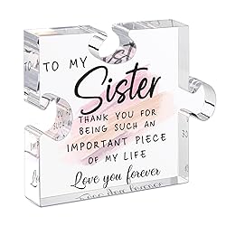 LukieJac Sister Gifts from Sister - Unique Sister