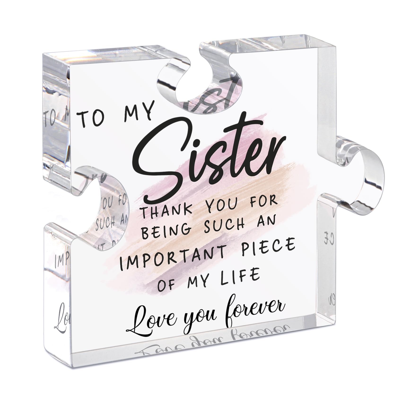 LukieJac Sister Gifts from Sister - Unique Sister