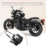 Dracarys Magnetic Motorcycle Tank Bag Waterproof Oxford Black Universal view 7