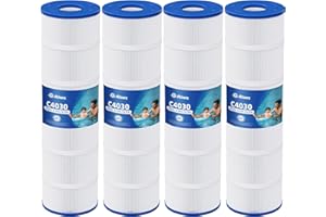 C4030 Pool Filter Cartridges, Compatible with Hayward SwimClear C4030, C4025, C4020, Replace Hayward CX880XRE, Pleatco PA106,