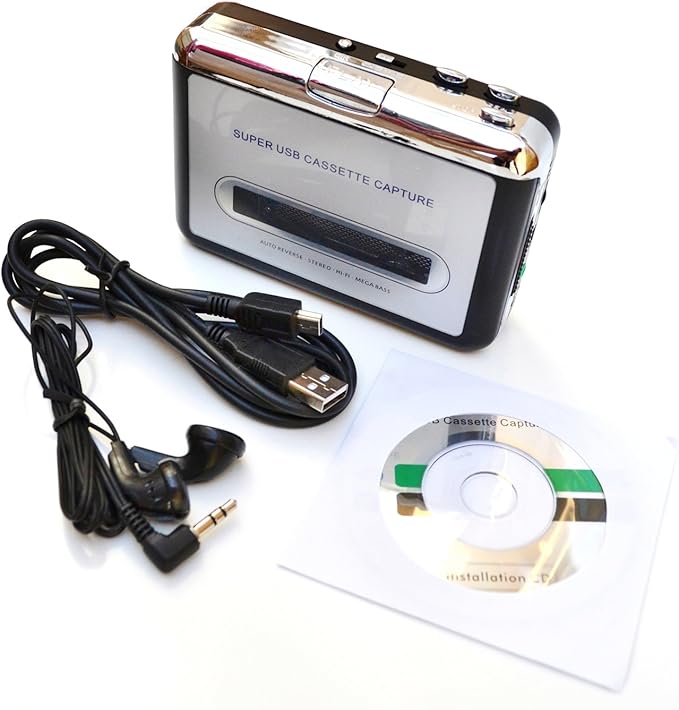 UltraDisk Tape Cassette Converter Transfer via USB to PC for MP3