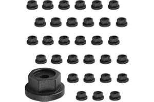 JTZFD 32 Pcs Hex Cap Nut, Outdoor Accents Hex-Head Washer, Screws Cap Nuts and Bolts