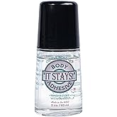 Mojo Compression Socks - It Stays Roll On Body Adhesive, 2 fl oz - Butt Glue for Dancers Roll On - Body Adhesive Glue Applicator for Wigs, Socks, Stockings, Costumes and Clothing - Made in USA