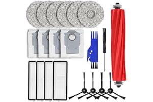 HACOBEST Replacement Parts for Roborock Qrevo Maxv/Qrevo Pro/Qrevo S, Roborock Qrevo Pro Accessories Kit Roborock Q Revo Accessories Roborock Qrevo Maxv Filter Roborock qrevo s Accessories