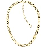 Tommy Hilfiger Women’s Gold Plated Necklace|Classic Elegance|Easy to Dress Up or Keep it Casual|(Model: 2780784)