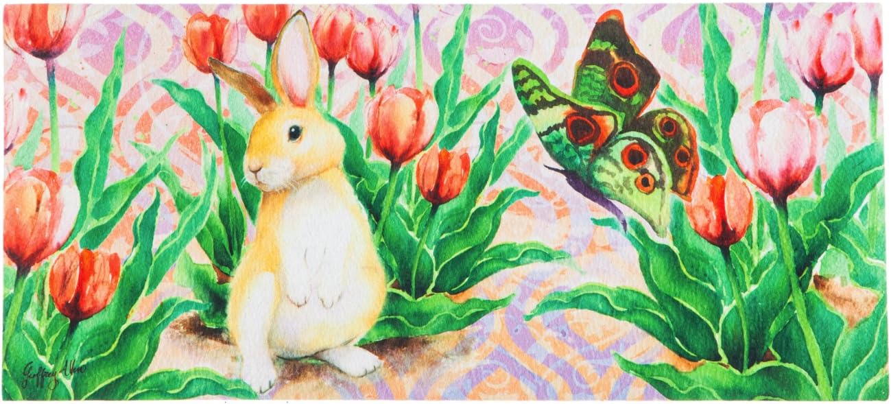 Evergreen Flag Bunny Patch Sassafras Switch Mat 22" x 10"