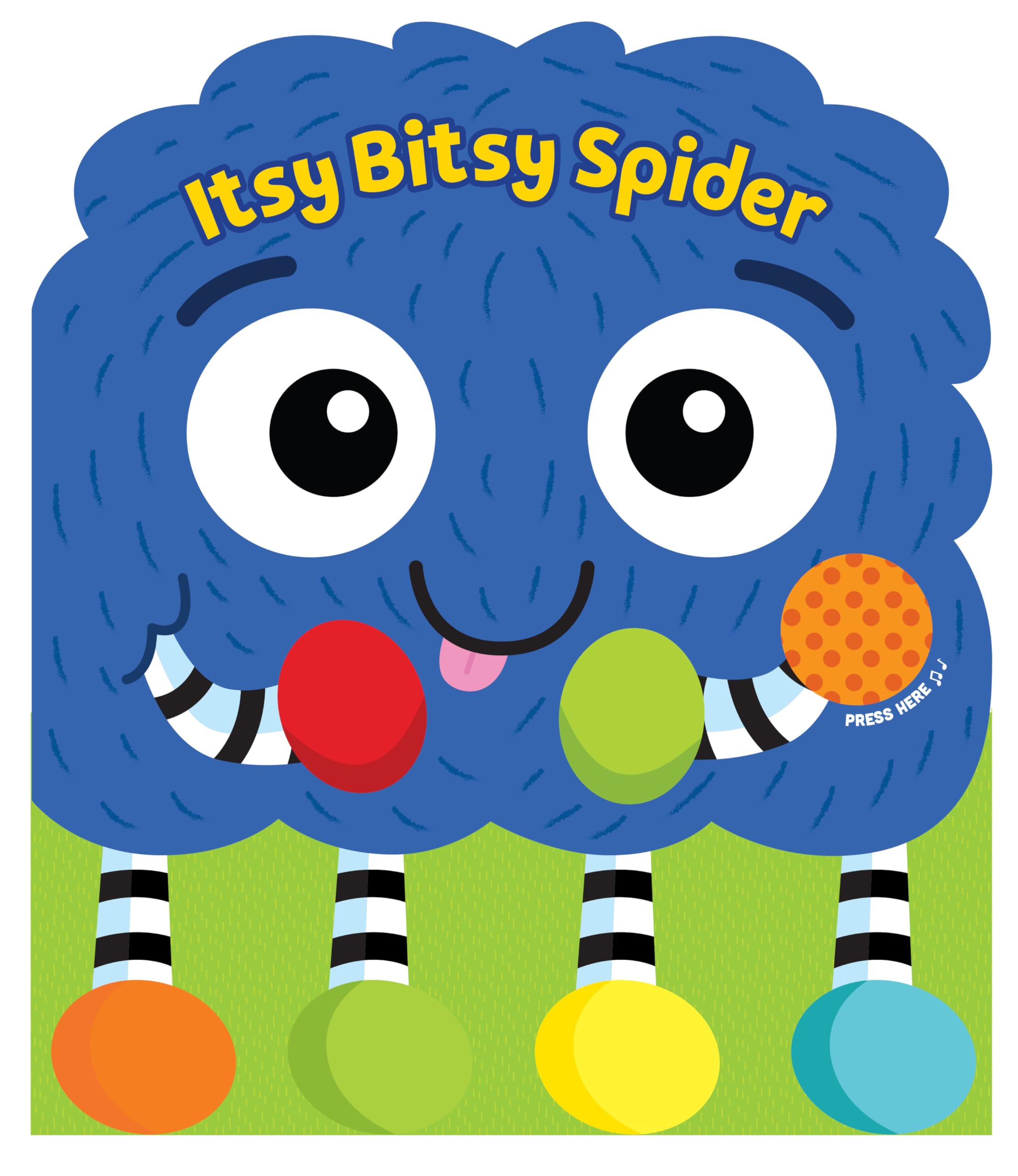 Photo 1 of Jiggle & Discover: The Itsy Bitsy Spider-Plush Book with Sound in Vinyl Carrying Case – Perfect for Ages 6 Months and Up