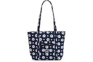 Vera Bradley Women's Cotton NFL Small Vera Tote Bag (Multiple Teams Available)