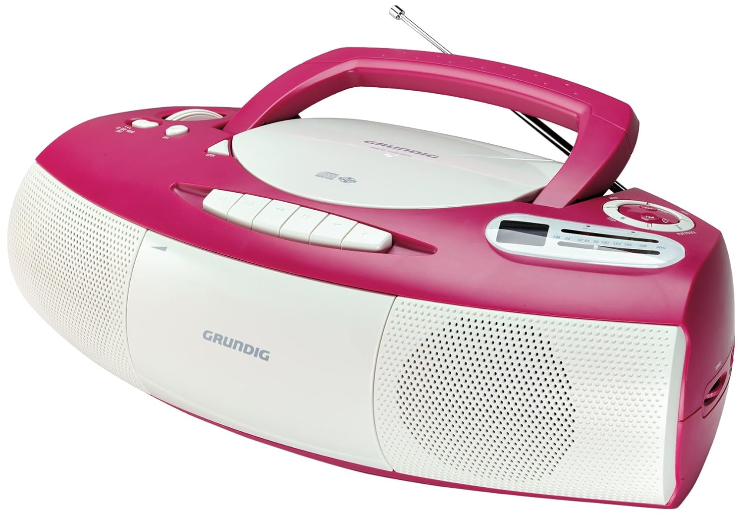 Grundig RRCD 1400 CDRADIORECORDER in pink/weiß (z2a) eBay