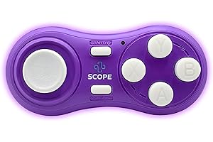 Scope Remote- Remote for Anki. Customizable with Anki Add-on, Compatible with Windows, Mac, iOS, iPad, and Android. Anki Clicker, Anki Controller. Amethyst Purple, Plus (16-18 Hours Battery)