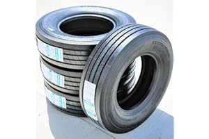 Set of 4 (FOUR) Suntek HD Plus Premium Trailer Radial Tires-ST225/75R15 225/75/15 225/75-15 124/121M Load Range G LRG 14-Ply BSW Black Side Wall