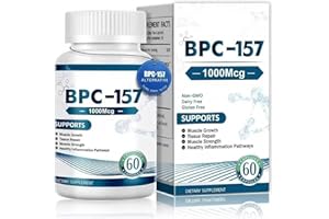 BPC 157 Peptide Capsules 1000mcg – BPC 157 Peptides Supplement, Non-GMO & Gluten Free, BPC 157 Peptide Canada, 60 Capsules