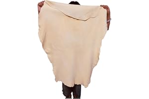 SHEEPSKIN ELITE Chamois Car Drying Towel XL Mega Size (5.7-6.2 sq ft) Chamois Cloth for Car Wash Towels Drying Real Leather Absorbent Fast Drying Natural Chamois Car Wash Cloth (5.7-6.2 sq ft)