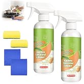 UUZO 2PCS Electrolyzed Ion Kitchen Electrical Cleaner Spray- Electrolyzed Ion Kitchen Heavy Duty Cleaner Degreaser, Multi-purpose Household Cleaning, for Household, Oven, Stove, Range Hood