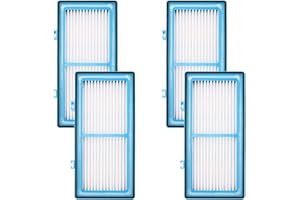 UOUOLONUN 4 Sets HAPF30AT Blue True HEPA Filter Replacement for Holmes Models AER1 Series, HAPF300AT for Replacement Parts # HAPF300AH-U4R, HAP242-NUC