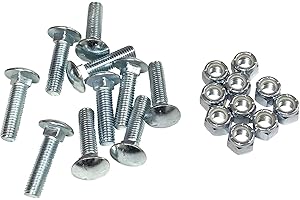 Professional Parts Warehouse Aftermarket Boss Cutting Edge Bolt Kit 1/2" X 2", Bolts & Nuts 10 pcs BAX00034