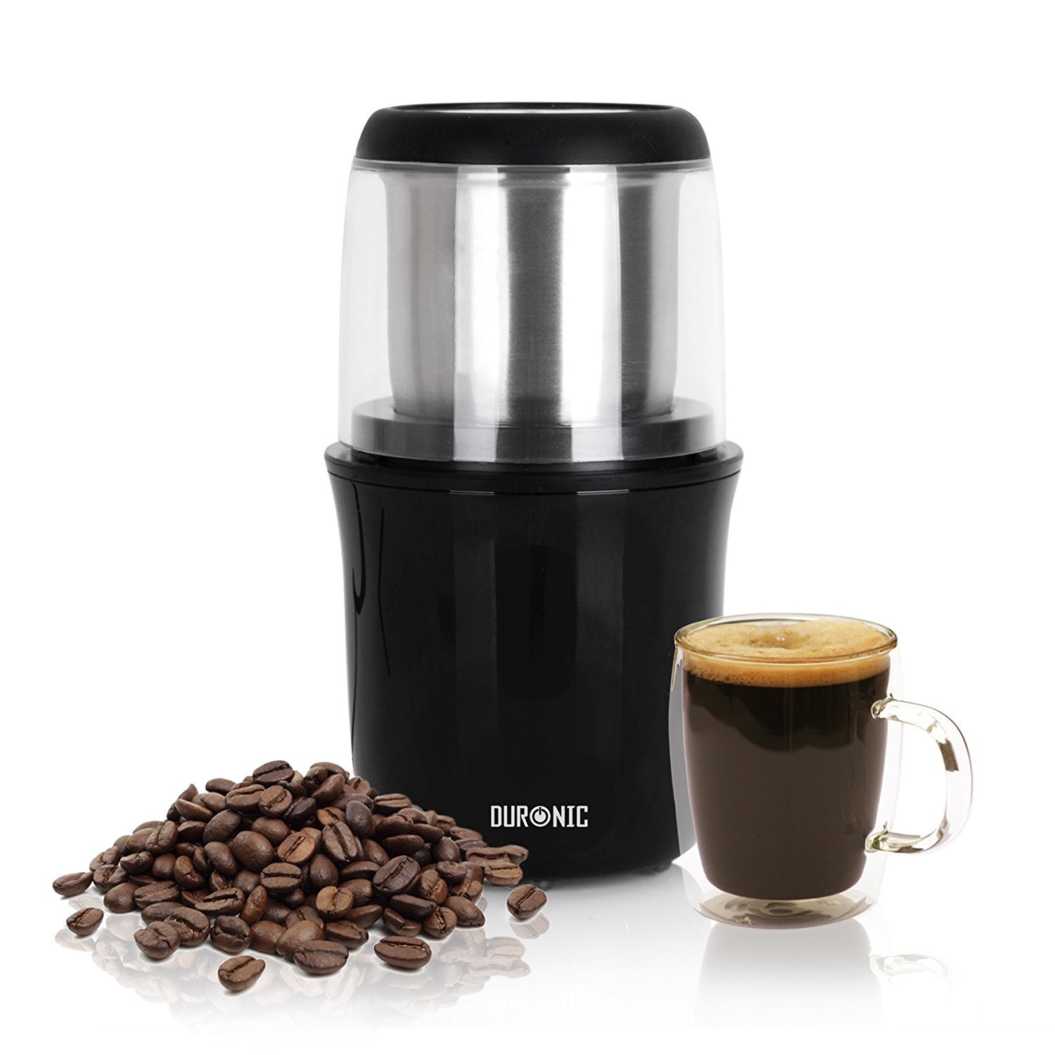 Duronic CG Molinillo de Café  Frutos Secos  Especias  Hierbas