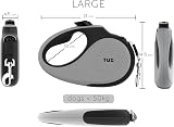 TUG 360° Tangle-Free Retractable Dog Lead Large 50kg 5 m Nylon Tape view 2