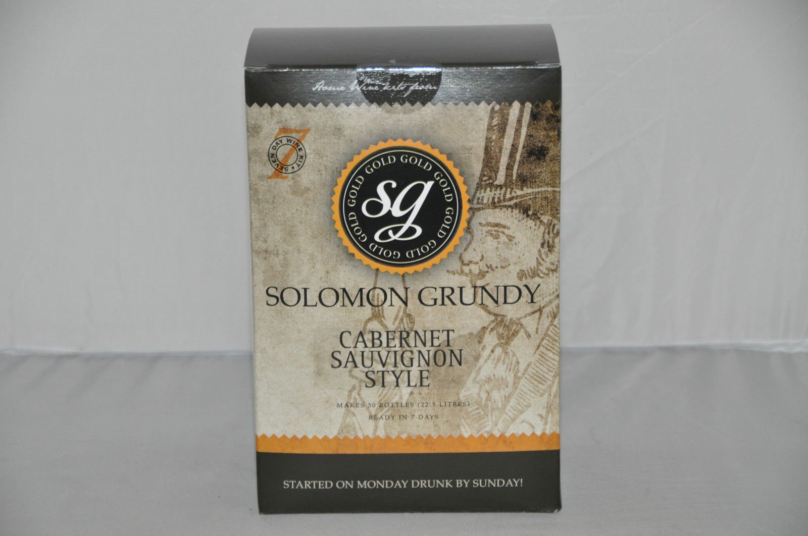 Solomon Grundy Cabernet Sauvignon 7 Day Wine Making Kit - Makes 30 Bottles