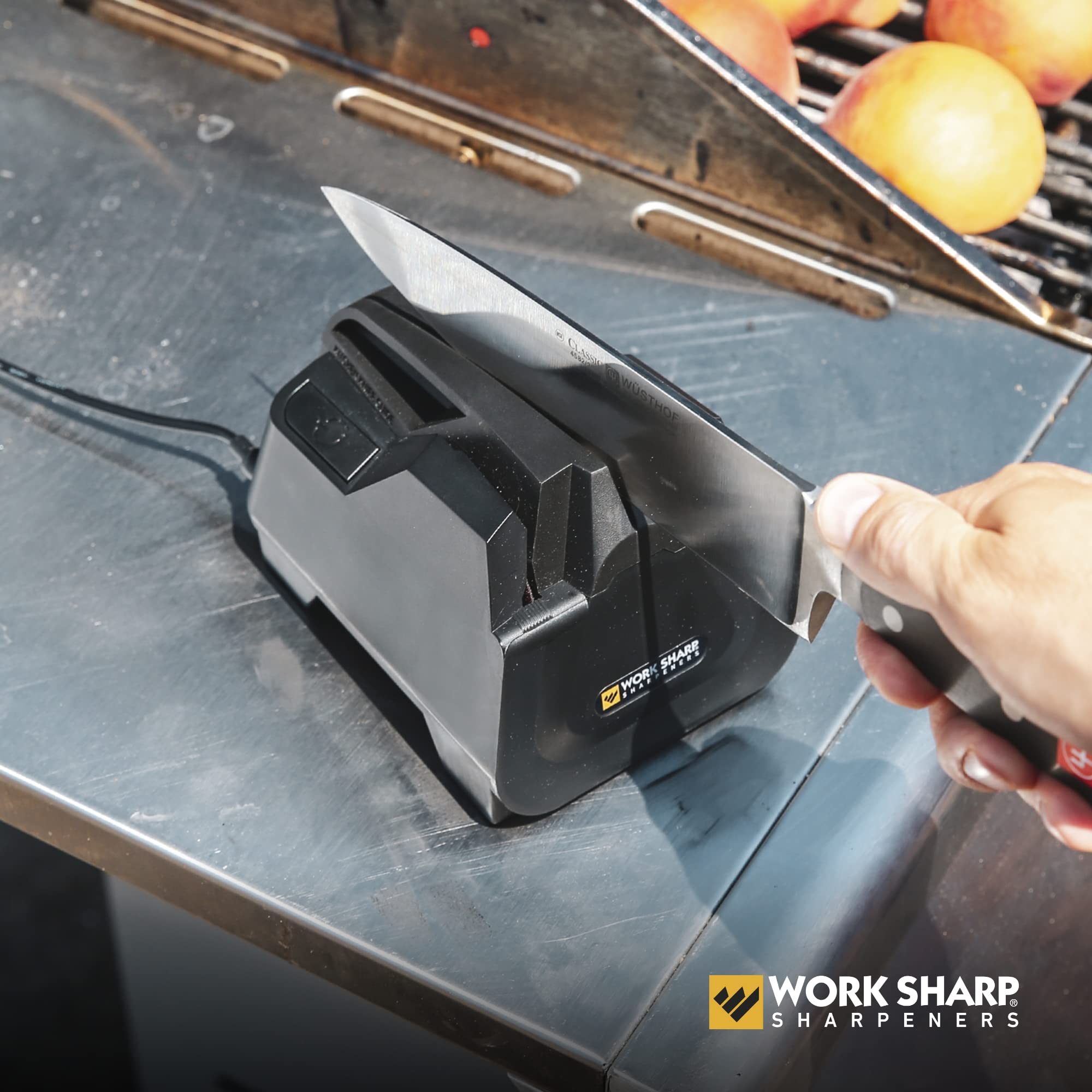 Work Sharp Electric Culinary E2 Kitchen Knife Sharpener - For Scissors ...