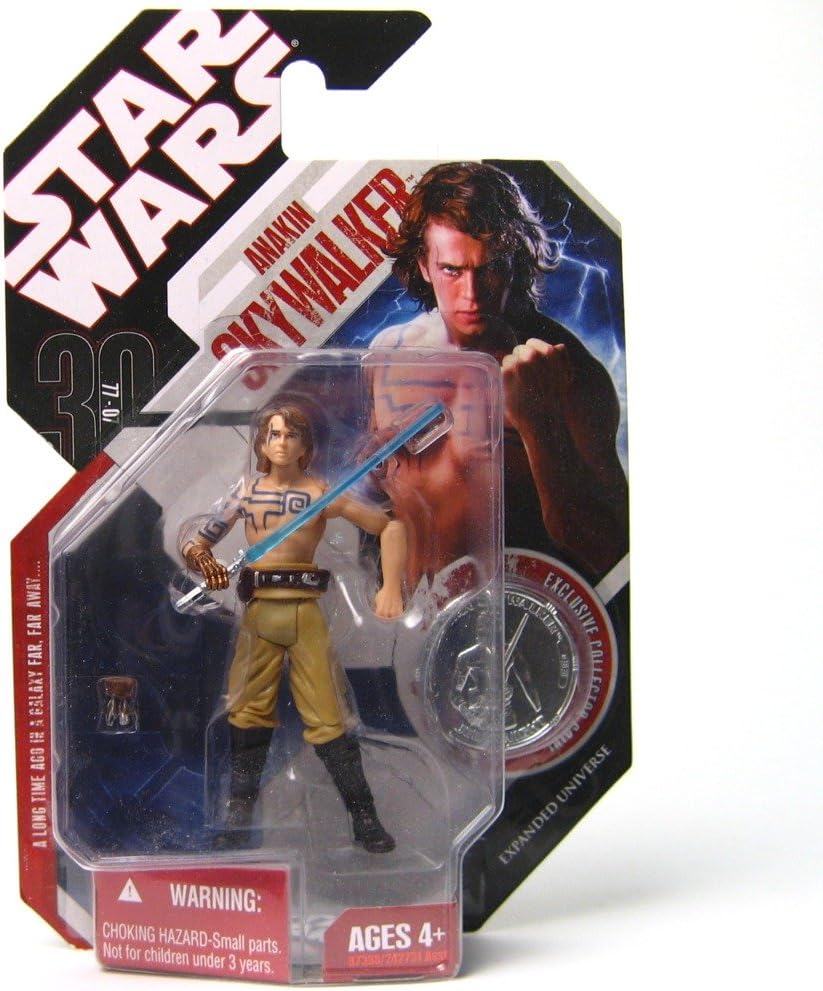 original anakin skywalker figure with coin