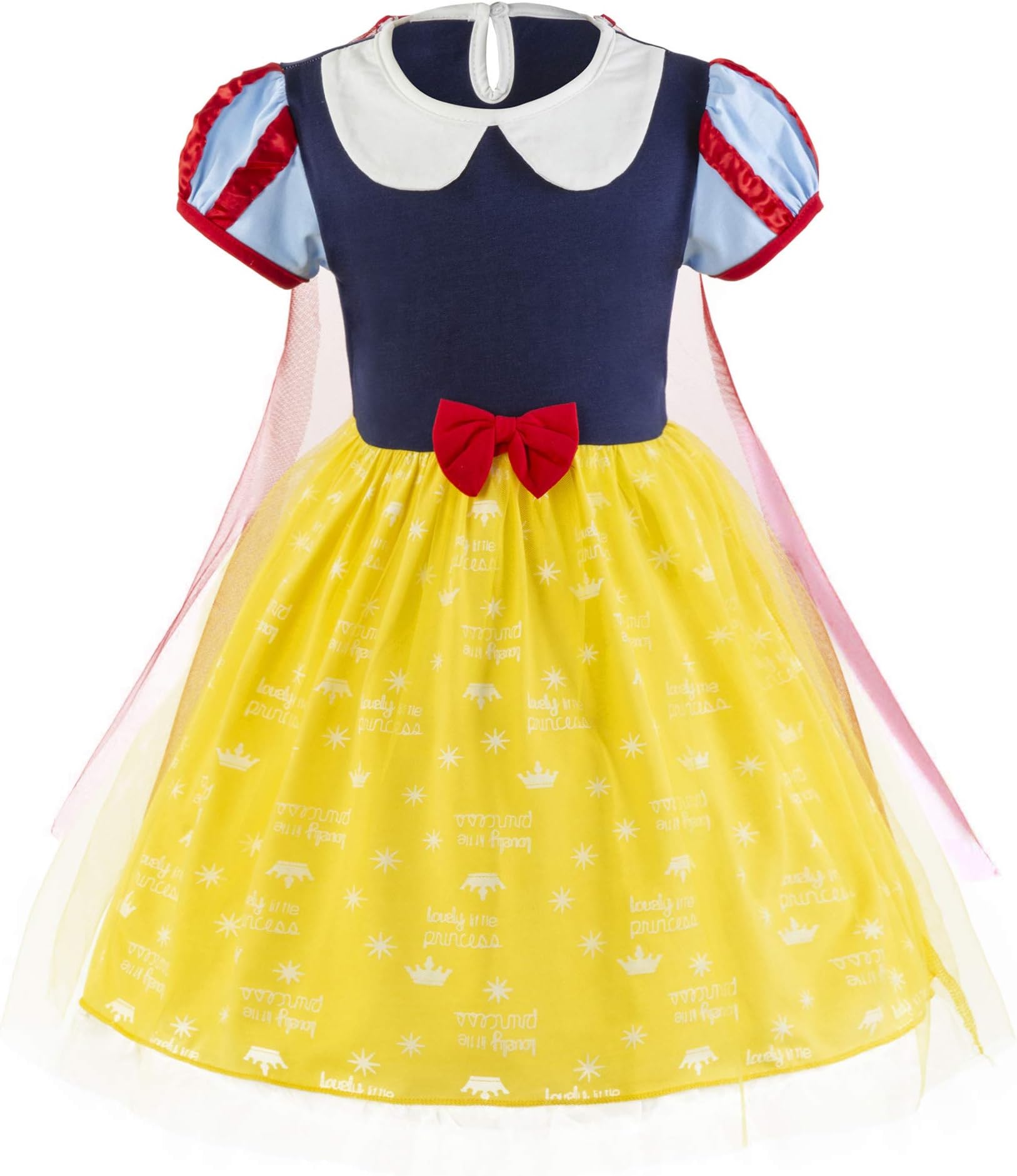 Padete Baby Girl Princess Little Mermaid Dress Costume