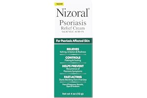 Nizoral Psoriasis Relief Cream- Relieves Itching, Irritation & Redness and Controls Flaking and Scaling with Maximum Strength Medicine (Salicylic Acid 3%), 4 Fl Oz
