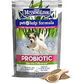 The Missing Link Pet Kelp Dog Probiotic Organic Supplement Powder, 8 oz | Limited Ingredients, Flaxseed, Pumpkin, Beneficial Bacteria, Supports Digestion &amp; Immunity, Healthy Poops, Non-GMO