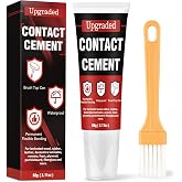 Contact Cement Adhesive, Professional Neoprene Contact Adhesive, Strong Bonding for Woodworking, Leather, Repairs and Crafts