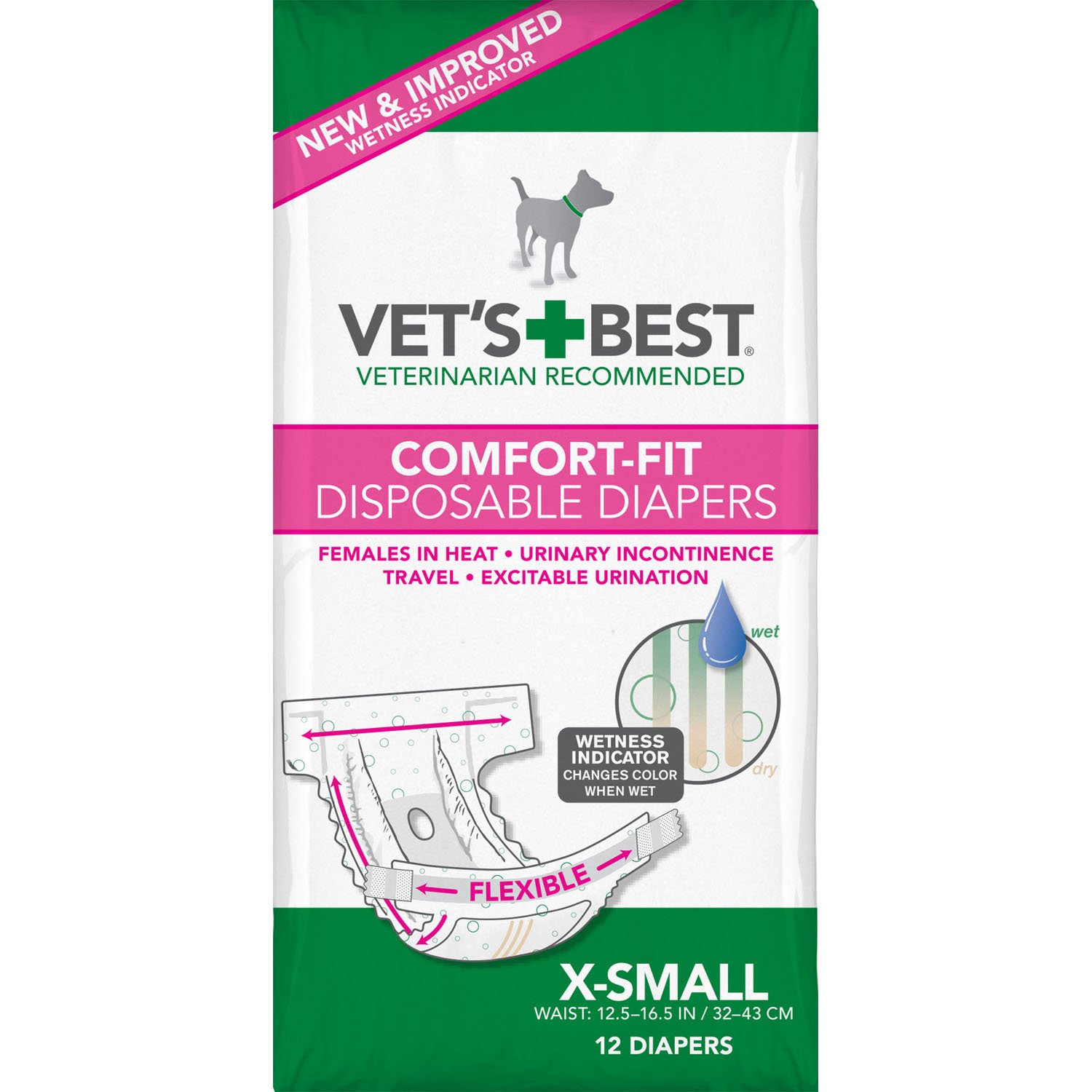 vet's best disposable diapers