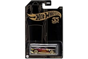 Hot Wheels 55th Anniversary Pearl & Chrome 2023 '15 Dodge Challenger SRT Diecast Car #6/6