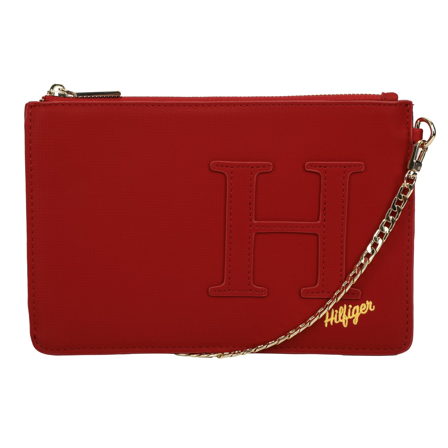 tommy hilfiger fashion women's satchel (red) ()