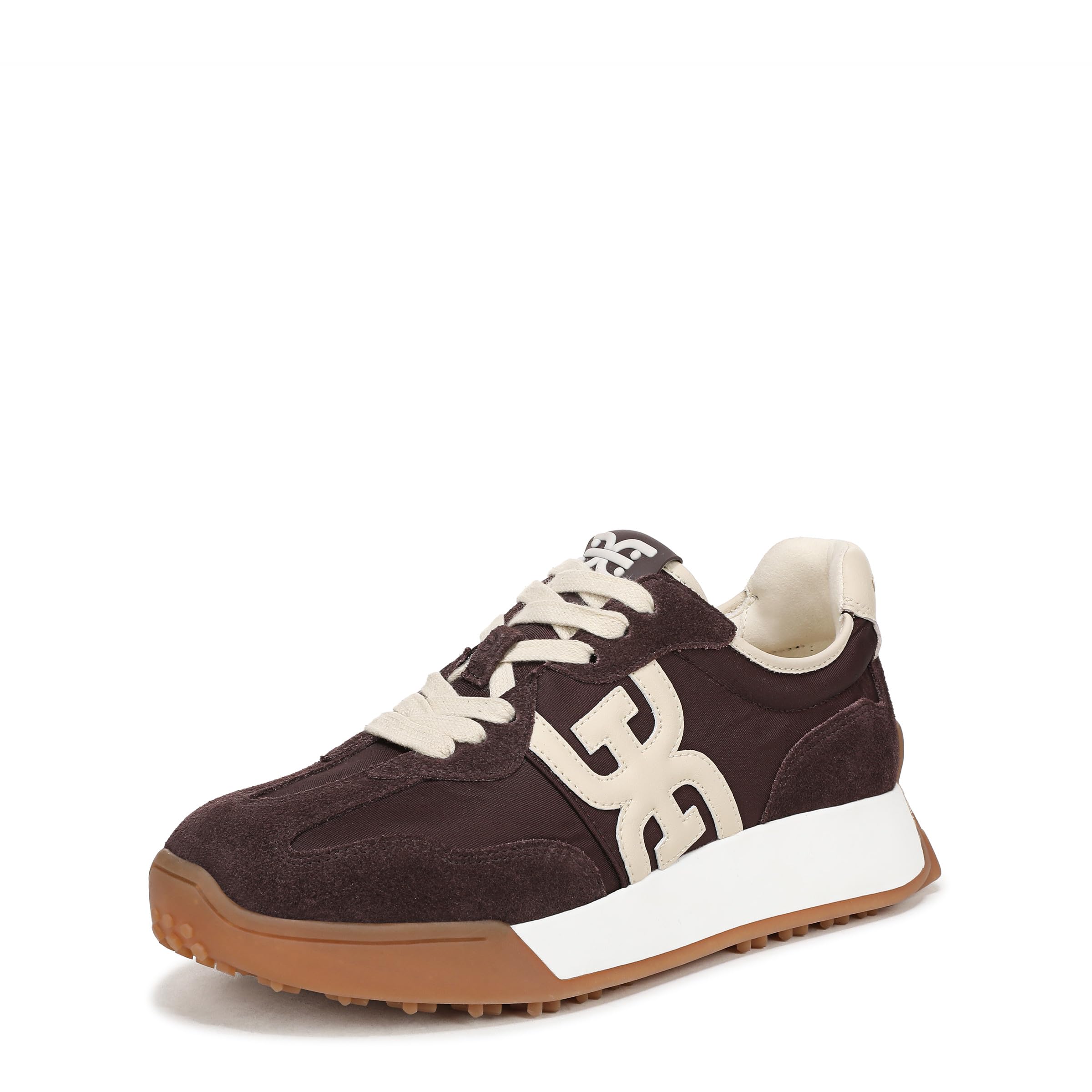 Sam Edelman Women's Langley Sneaker, Café Noir/Antique White, 6 Image