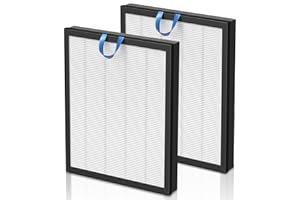 Vital 200S Lot de 2 filtres de rechange pour purificateur d'air LEVOIT Vital 200S Vital 200S-P, HEPA et filtre à charbon acti