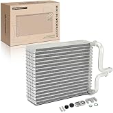 A-Premium AC Evaporator Core Compatible with International | for International Harvester LoneStar 2010-2015, ProStar 2008-2015, with Pressing Plate, with Sleeper Unit, Stable Cooling
