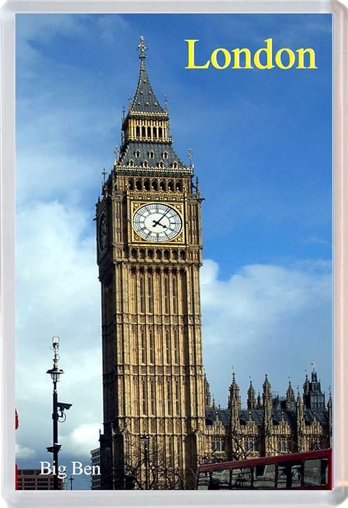 Imán para nevera de Londres/Big Ben.: Amazon.es: Hogar