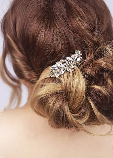 Buy Kercisbeauty Wedding Bridal Cute Oliver Branch Side Hair Combs