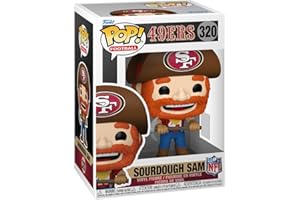 Funko Pop! NFL Mascots: 49ers - Sourdough Sam - NHL Mascots and Marks - Collectable Vinyl Figure - Gift Idea - Official Merchandise - Toys for Kids & Adults - Sports Fans