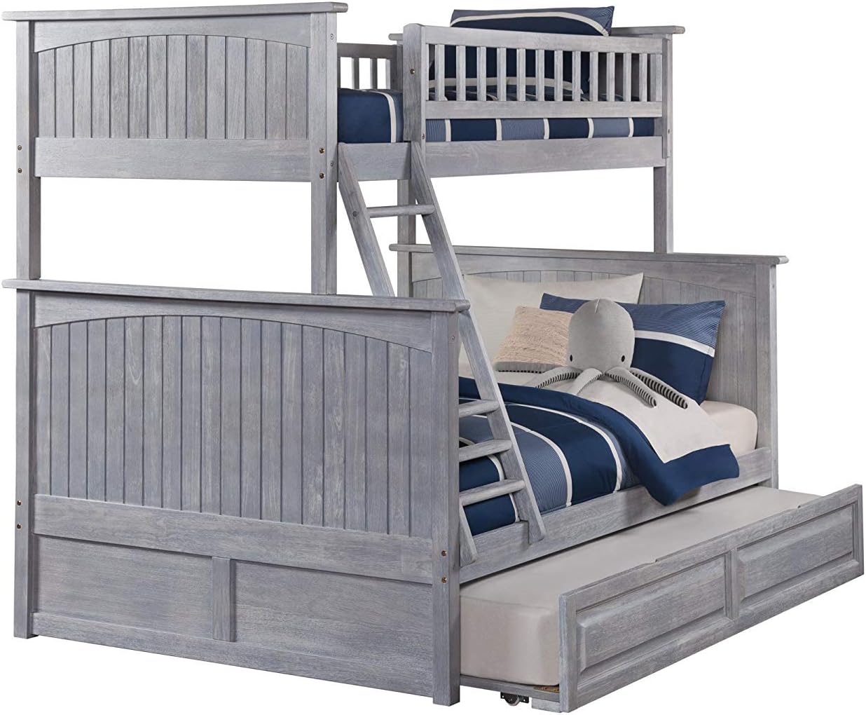 raised bunk bed