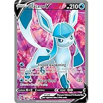 グレイシアV SR PSA10 076/069 GLACEON Pokemon Card KOREAN Glaceon V SR 076/069 s6a Full Art Eevee