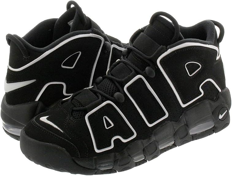 uptempo black grey white