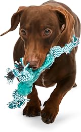 Petface Little Tripod Puppy Chew Toy Blue - Durable Teething Training Aid view 4