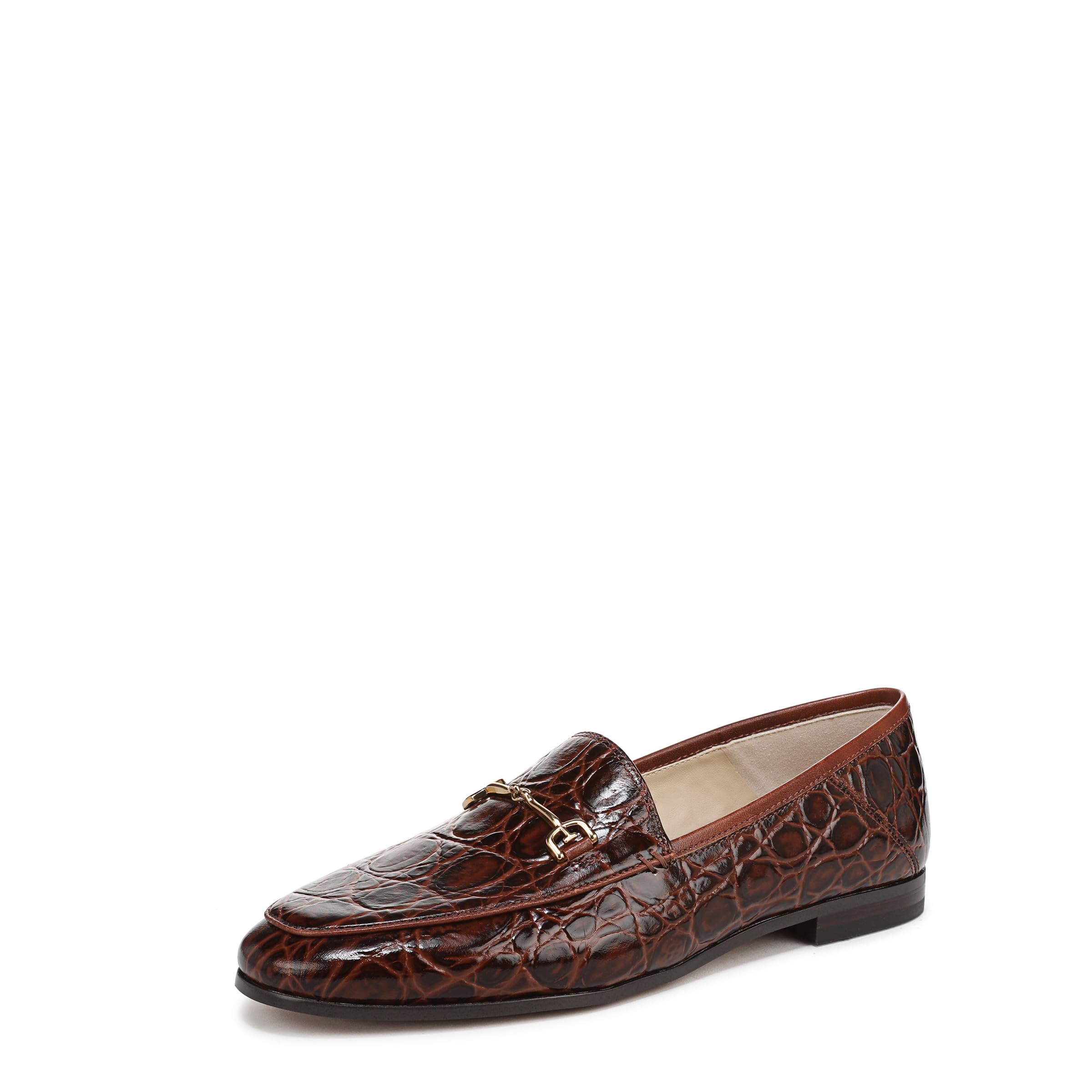 Sam Edelman Women's Loraine Loafer Dark Brown Croco Image