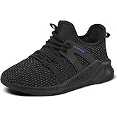 RUNSIDE Boys Girls Tennis Shoes Kids Lightweight Breathable Sneakers Lace-up Running Athletic Shoes for Toddler/Little Kid/Big Kid