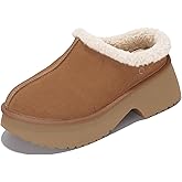 Project Cloud 100% Genuine Leather Platform Clogs for Women Footwear - Memory Foam and Non-Slip Mules Shoes, Comfortable Stylish Closed Toe Clogs for Women 2026 (Johnna)