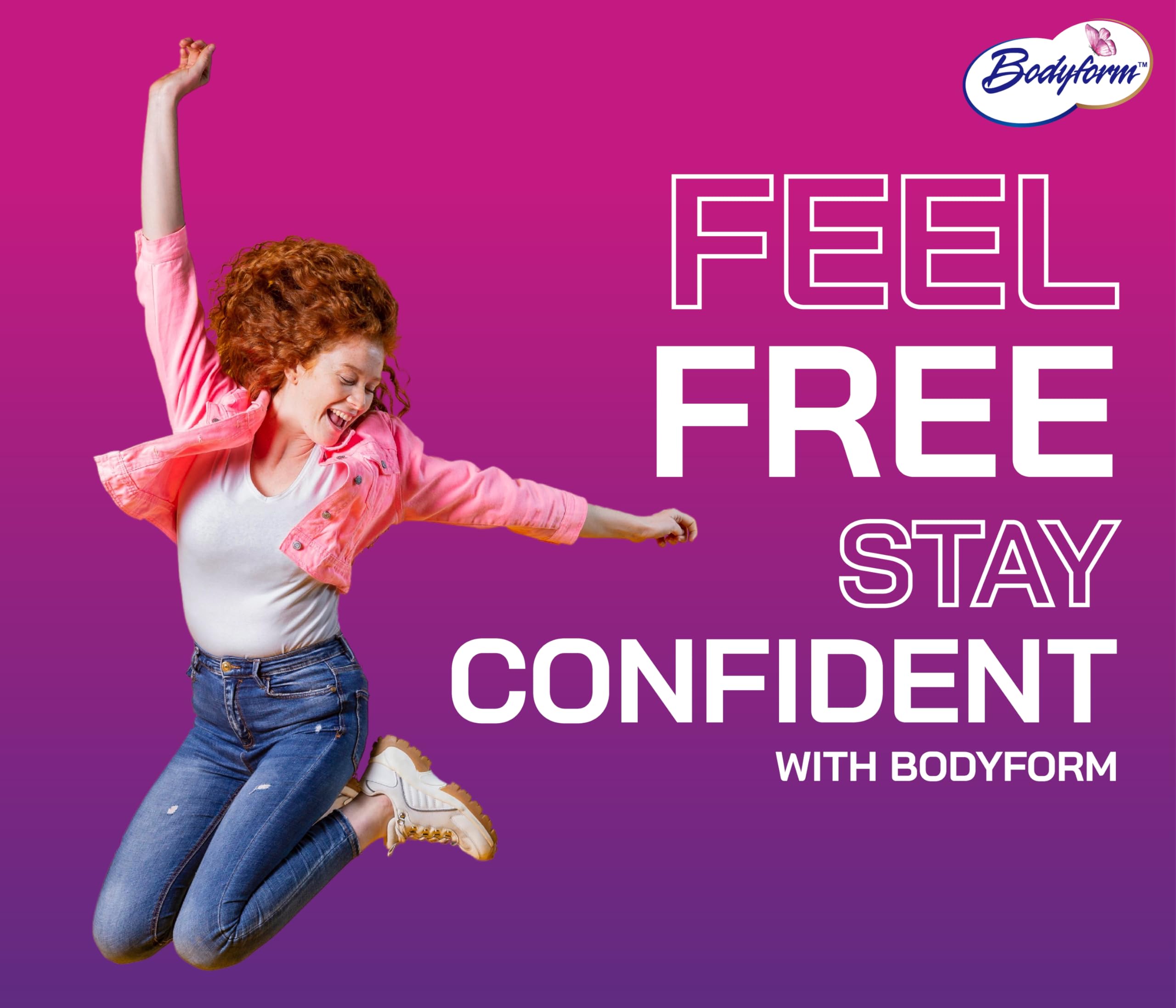 Bodyform Luxe Feminine Care Value Combo Box (Variety Pack) – 60 Ultra-Soft Pads + 60 Gentle Pantyliners, Cushion Soft & Ultra-Absorbent