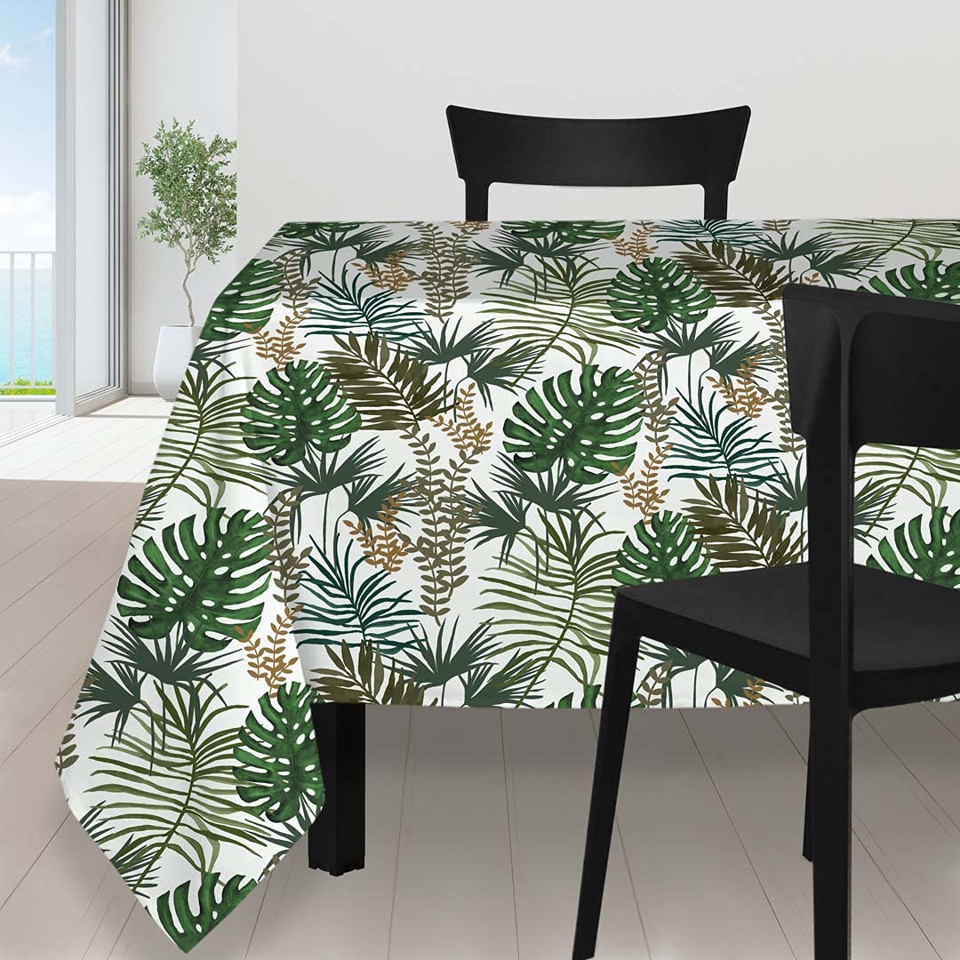 Soleil d'ocre Amazonas Nappe, Polyester, Multicoloured, 140 x 240 cm